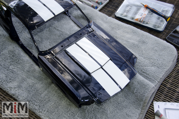 Ford Mustang Shelby GT 500 au 1:8 - le montage étape 9i