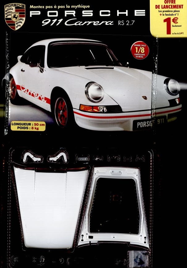 Altaya Porsche 911 Carrera RS 2.7 - fascicule 1