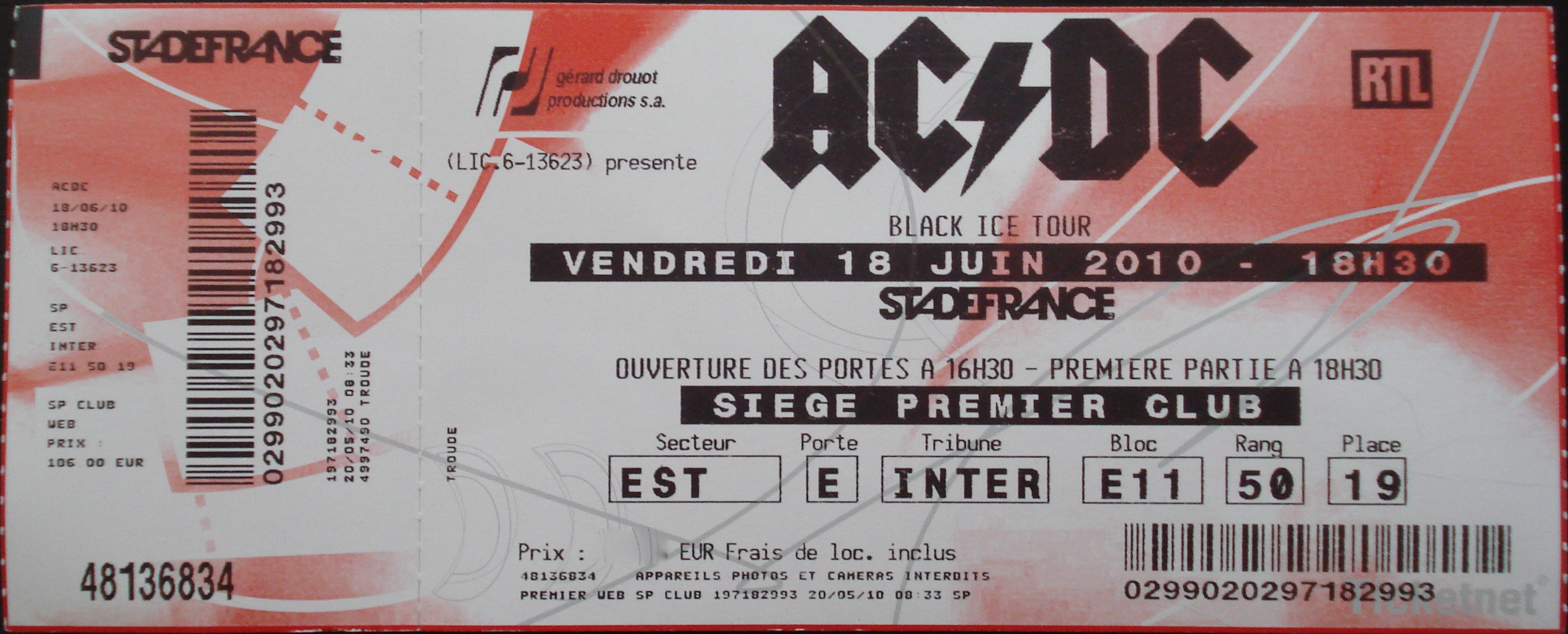 AC/DC – Stade de France 2010