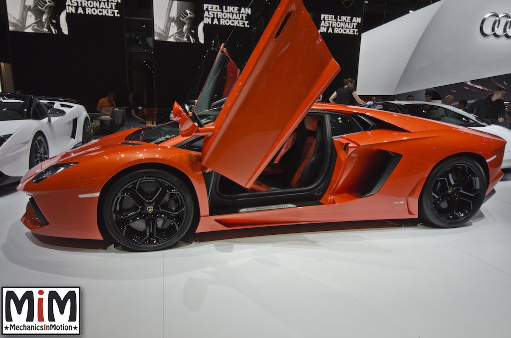 La Lamborghini Aventador