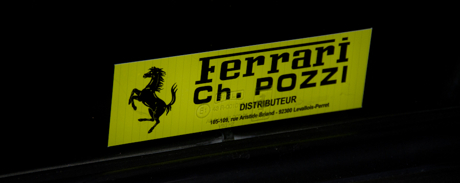 Ferrari Charles Pozzi | Diner à la concession!