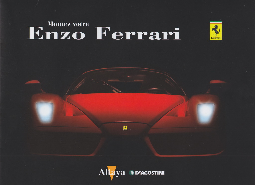 Altaya Ferrari Enzo au 1/10è – le montage