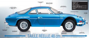 Alpine Renault A110 berlinette 1/8è Eaglemoss