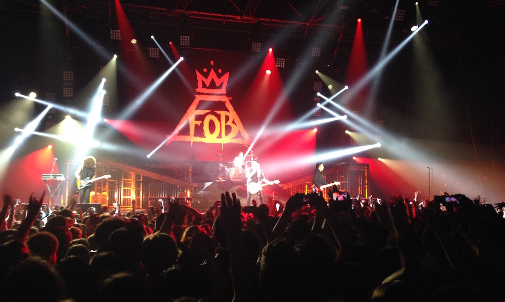 Fall Out Boy + The Pretty Reckless Paris Zenith 2014