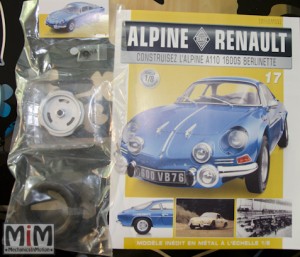 Fascicule Eaglemoss N°20 Alpine A110 1/8 - Pièces Pour Modèle à Monter, Neuf