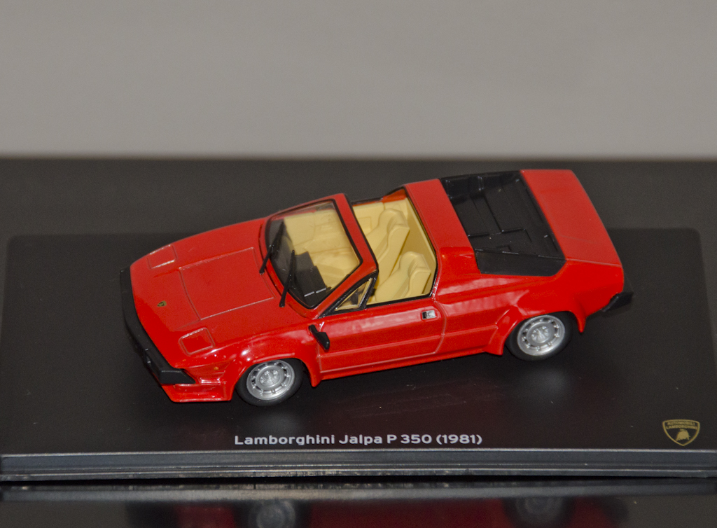 ALEZAN MODELS . KIT 1/43 . LAMBORGHINI JALPA . P350 . US VERSION . 1986