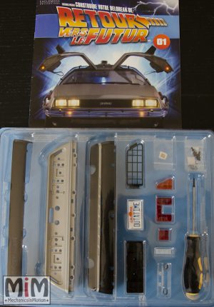 Pièce De Collection Eaglemoss - DeLorean Retour Vers Le Futur #48 - Échelle 1:8