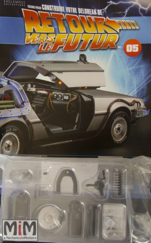 Pièce De Collection Eaglemoss - DeLorean Retour Vers Le Futur #48 - Échelle 1:8