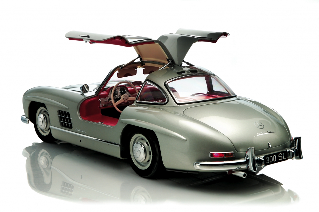 Mercedes 300 SL coupé au 1/8è par Eaglemoss – le montage (terminé)