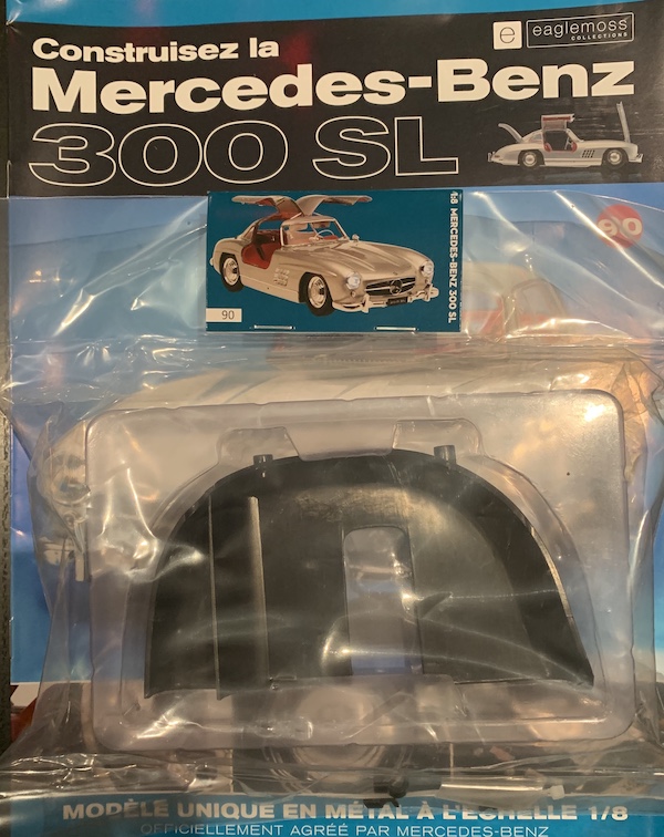 Collection Mercedes 300 SL Eaglemoss 1/8 - Lots De 100 Fascicules NON MONTÉS