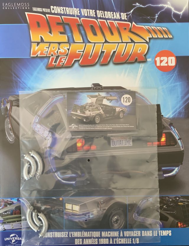 DeLorean Retour Vers Le Futur 1:8 à Construire - Collection Eaglemoss #48 - Neuf