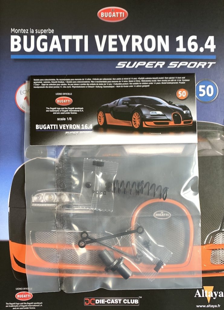 Fascicule n°50 Bugatti Veyron 16.4 Super Sport